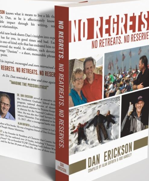 No Regrets, No Retreats.  No Reserves.